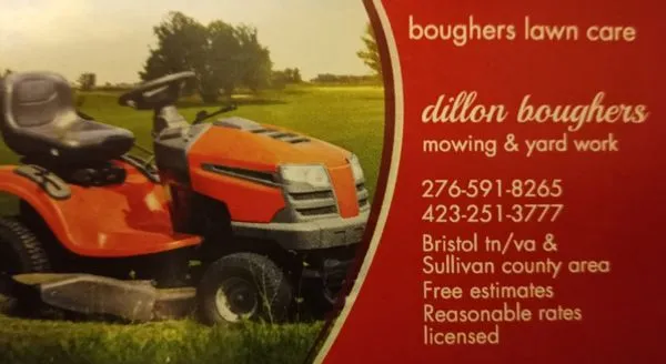 Boughers lawncare Logo