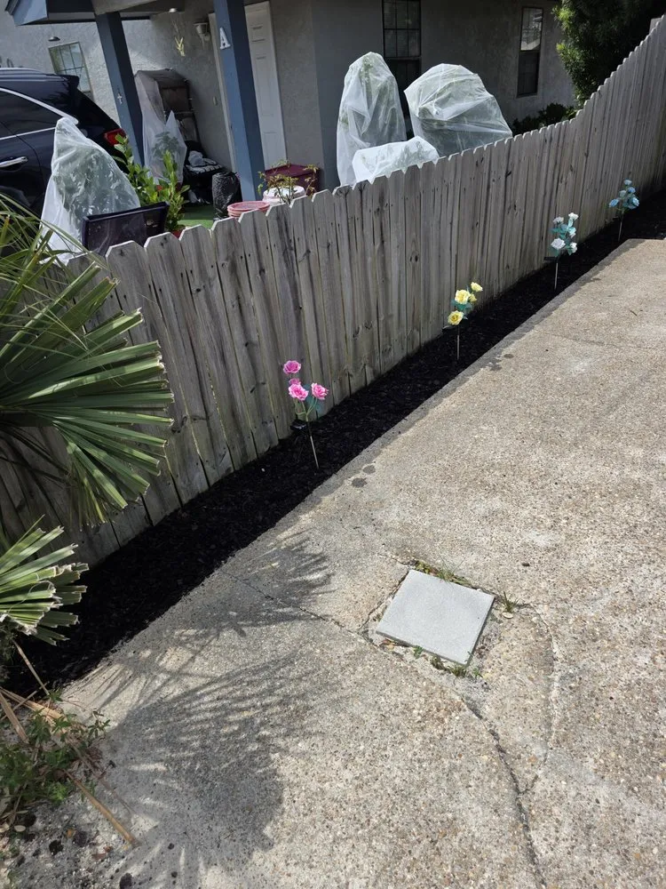 Affordable landscape design in Panama City, FL by Boujee Lawnscaping