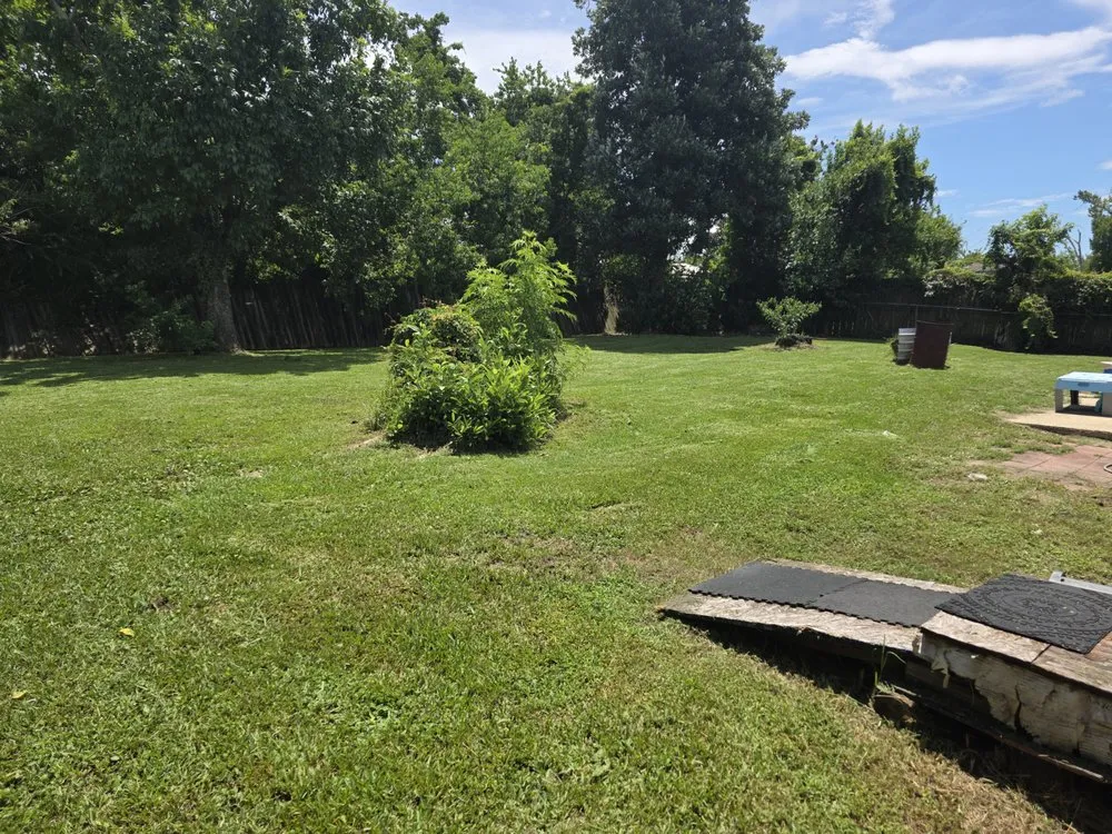 Professional landscape installation in Panama City, FL by Boujee Lawnscaping