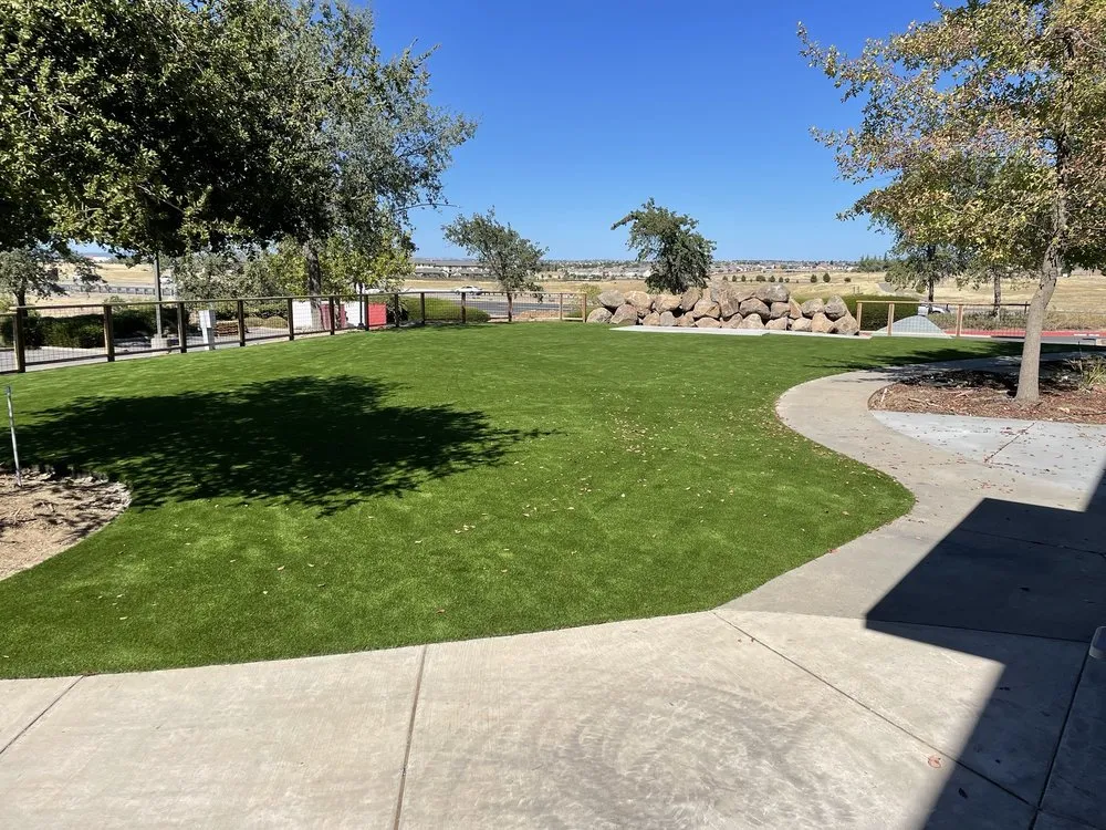 Affordable residential landscaping with custom design in Lincoln, CA by Boulder Creek Landscape & Synthetic Grass