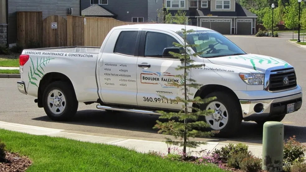 Top-rated landscape design experts serving Vancouver, WA - Boulder Falls Landscape