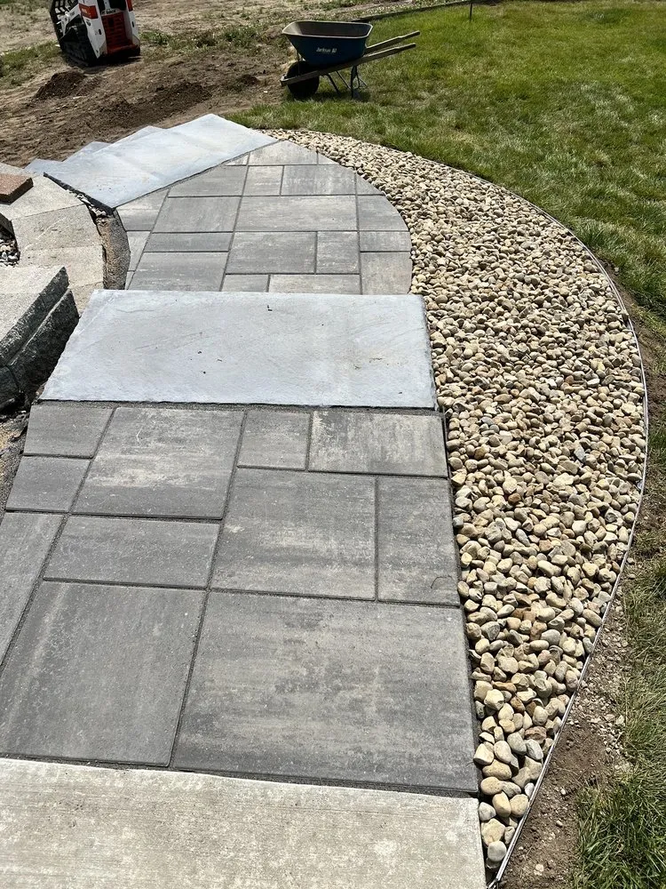 Top-rated lawn mowing service in Schoolcraft, MI - Boulder Landscape Construction