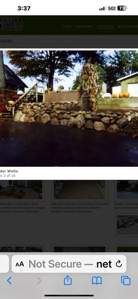 Trusted landscaping services in Schoolcraft, MI - Boulder Landscape Construction