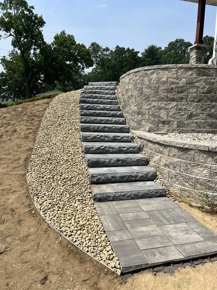 Reliable lawn mowing service in Schoolcraft, MI - Boulder Landscape Construction