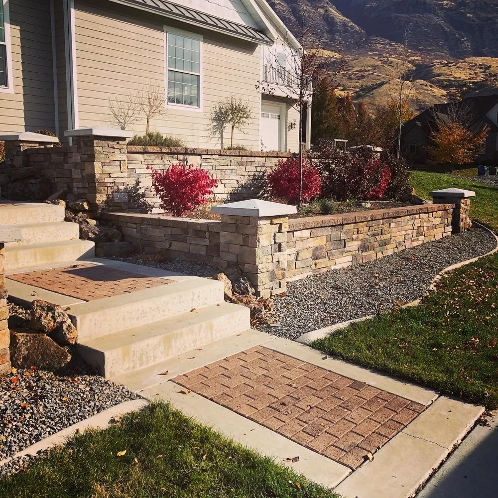 Reliable landscape installation in Bluffdale, UT by Boulder Landscaping