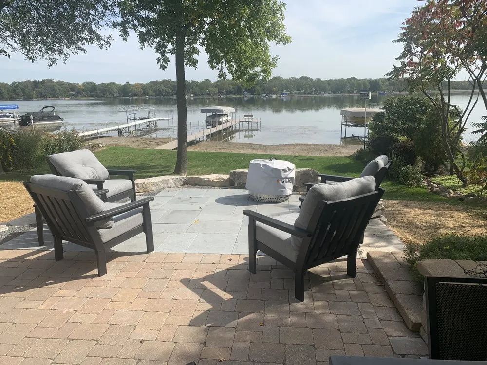 Local landscape installation in Wauconda, IL by Boulder Landscaping