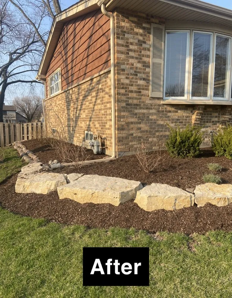 Reliable garden landscaping for residential properties in Wauconda, IL by Boulder Landscaping