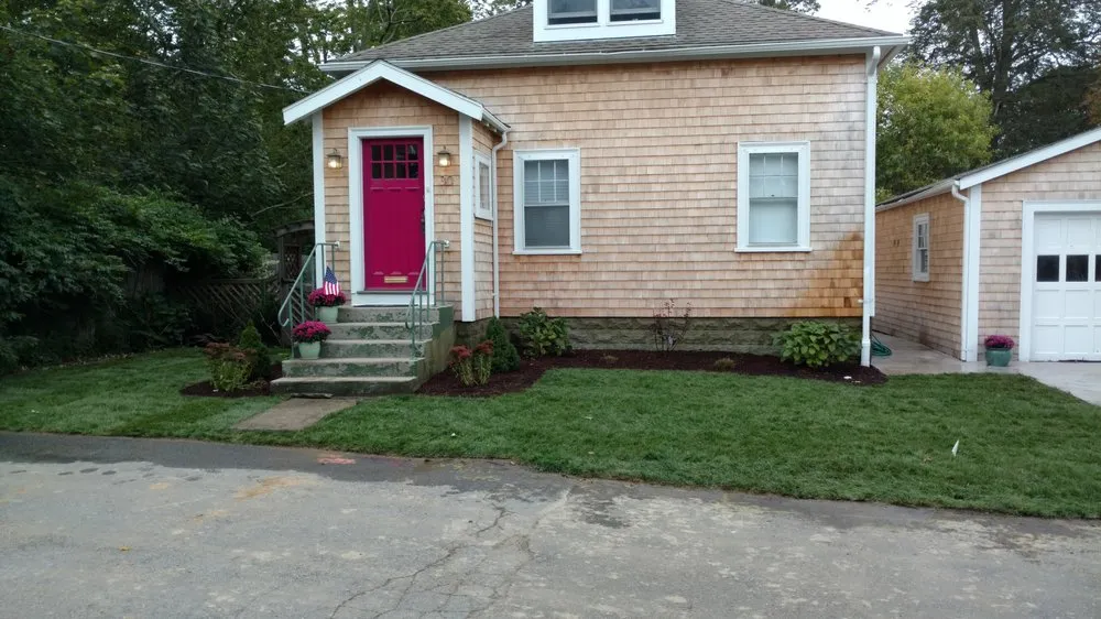 Local lawn care service with custom design in Middletown, RI by Boulevard Nurseries