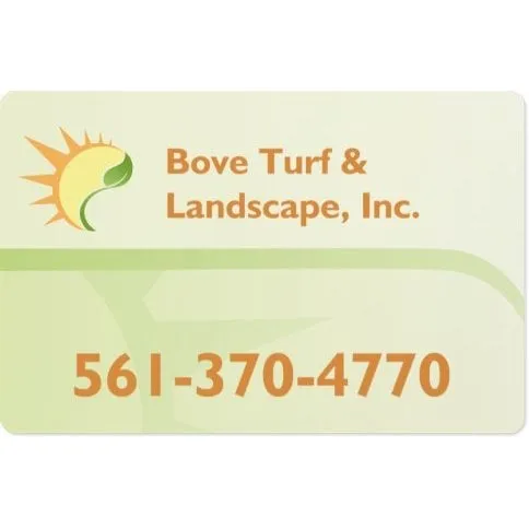 Professional landscape design experts serving West Palm Beach, FL - Bove Turf & Landscape