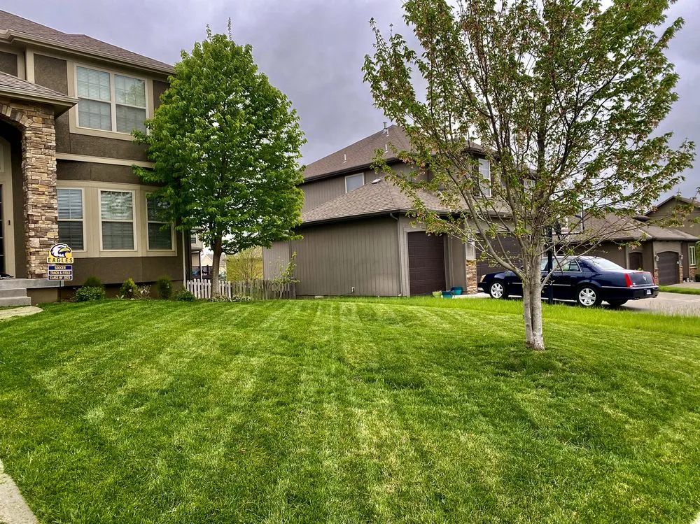 Professional garden landscaping in Kansas City, MO by Bowerman Lawncare