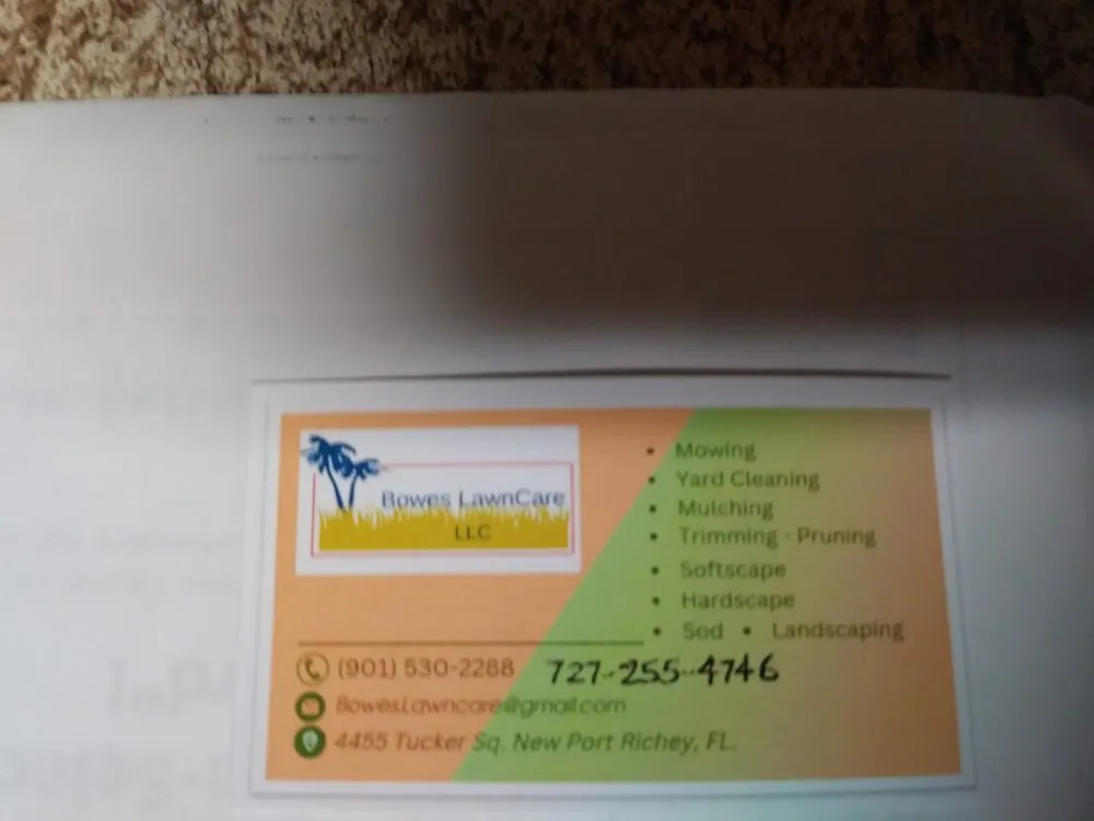 Professional landscape design in New Port Rchy, FL by Bowes Lawncare