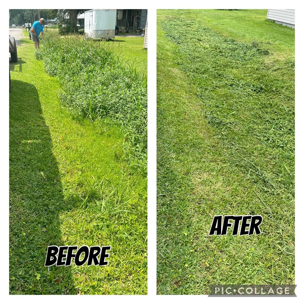 Professional residential landscaping in Holden, LA by Bowling Farm