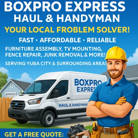 Custom landscaping services in Yuba City, CA - Boxpro Express Haul & Handyman
