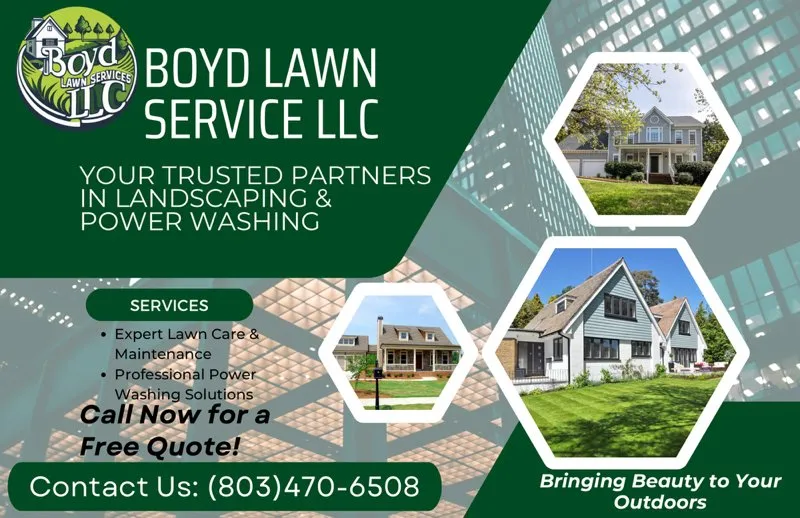 Reliable outdoor landscaping in Columbia, SC - Boyd Lawn Care Services
