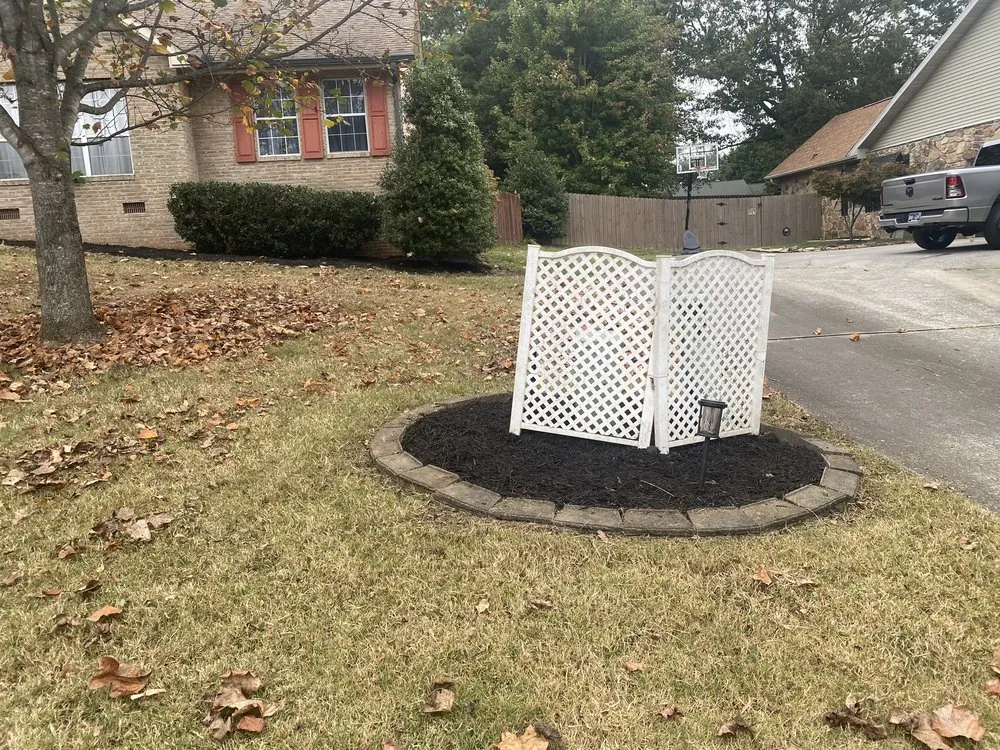 Affordable garden landscaping with custom design in Maryville, TN by Boyd's Lawn Services