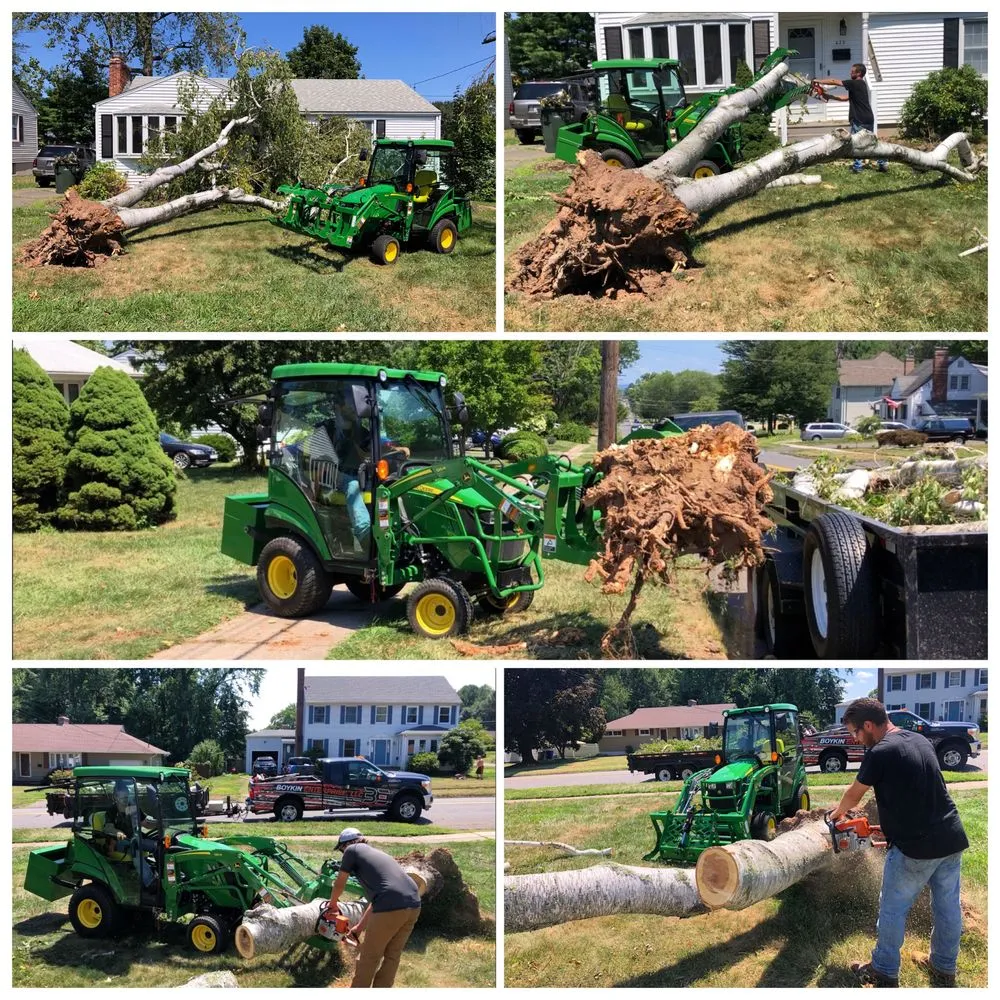 Affordable lawn mowing service in Wethersfield, CT by Boykin Enterprise