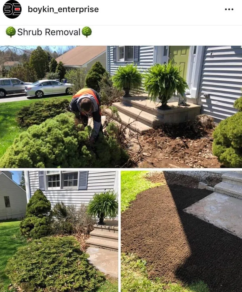 Affordable lawn care service for residential properties in Wethersfield, CT by Boykin Enterprise