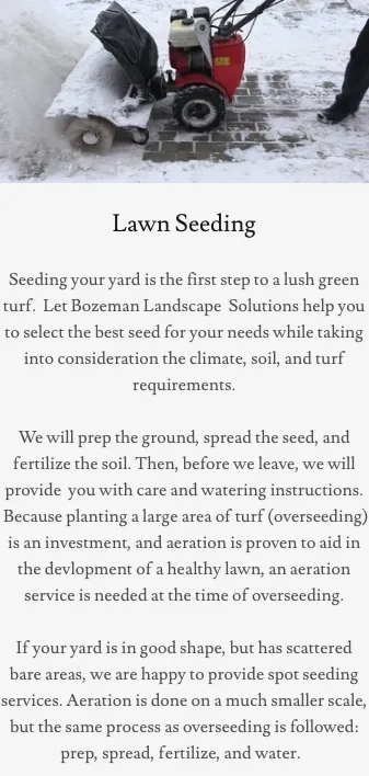 Professional garden landscaping experts serving Bozeman, MT - Bozeman Landscape Solutions