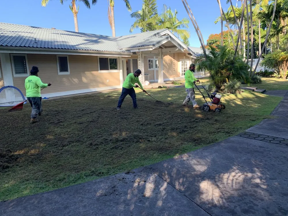Top-rated outdoor landscaping experts serving Holualoa, HI - BP Landscaping