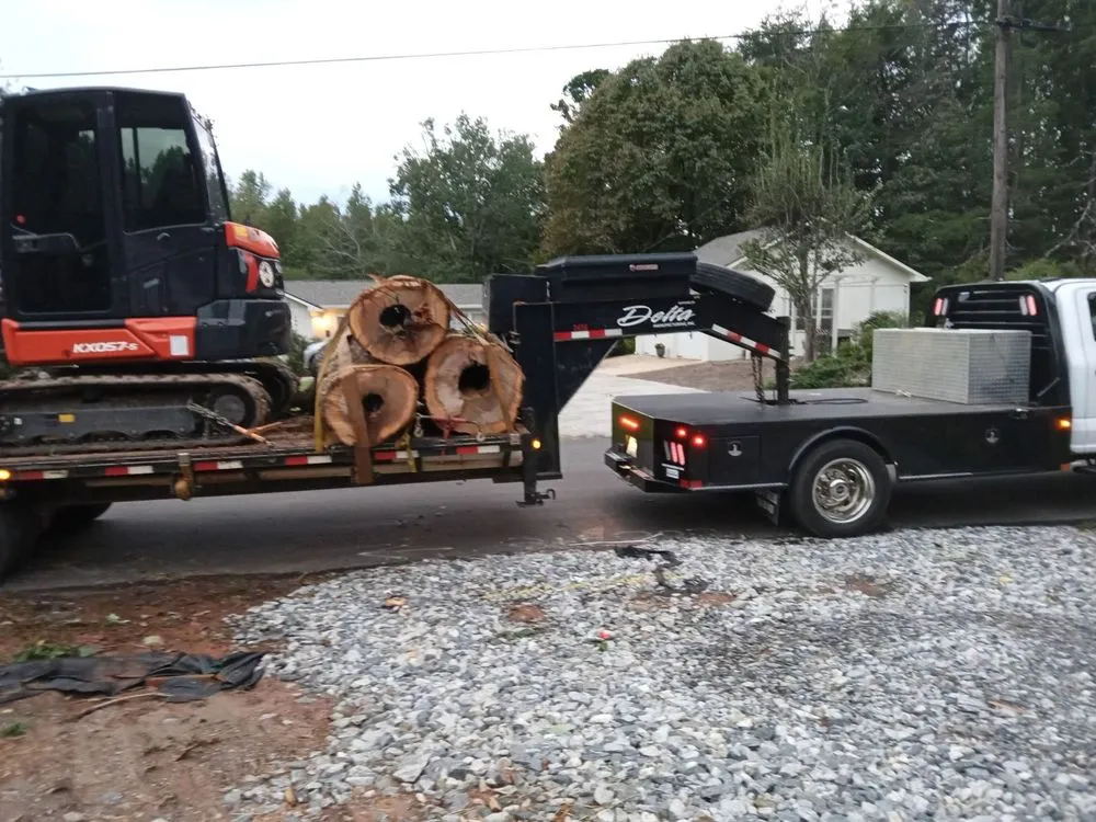 Professional yard cleanup service for homes across Dahlonega, GA - BP Septic