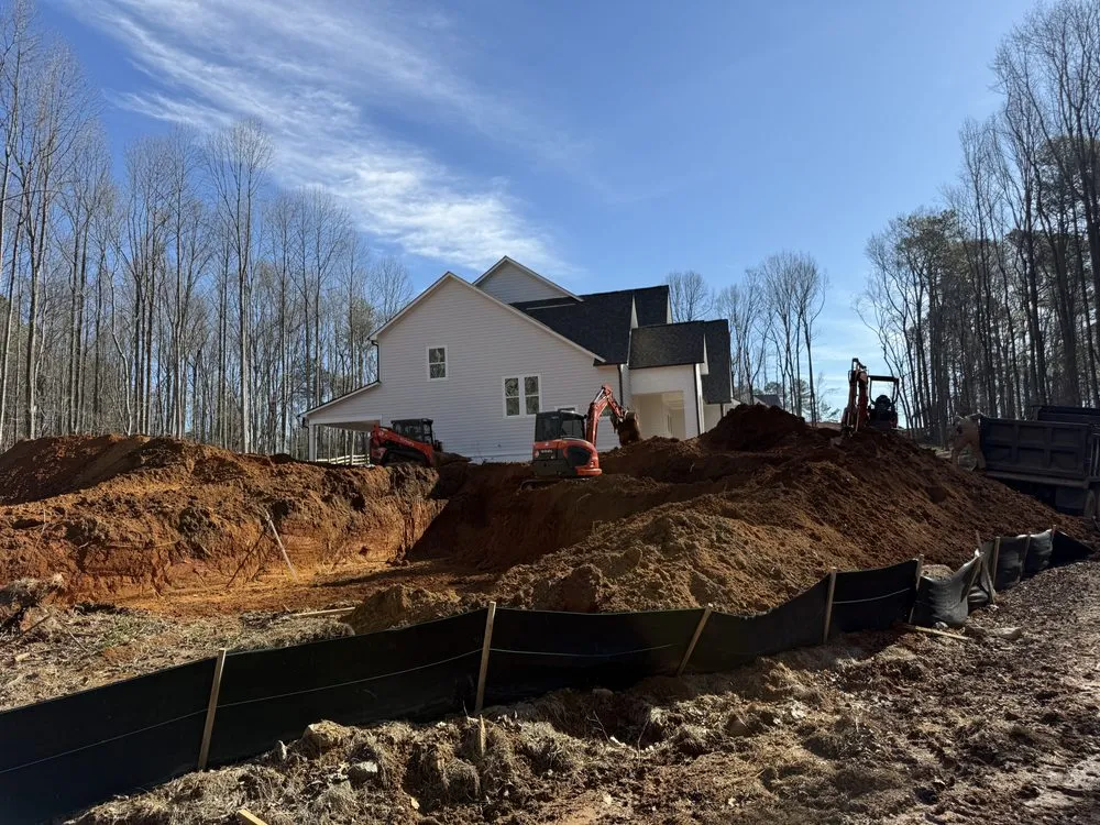 Reliable lawn care service with custom design in Dahlonega, GA by BP Septic