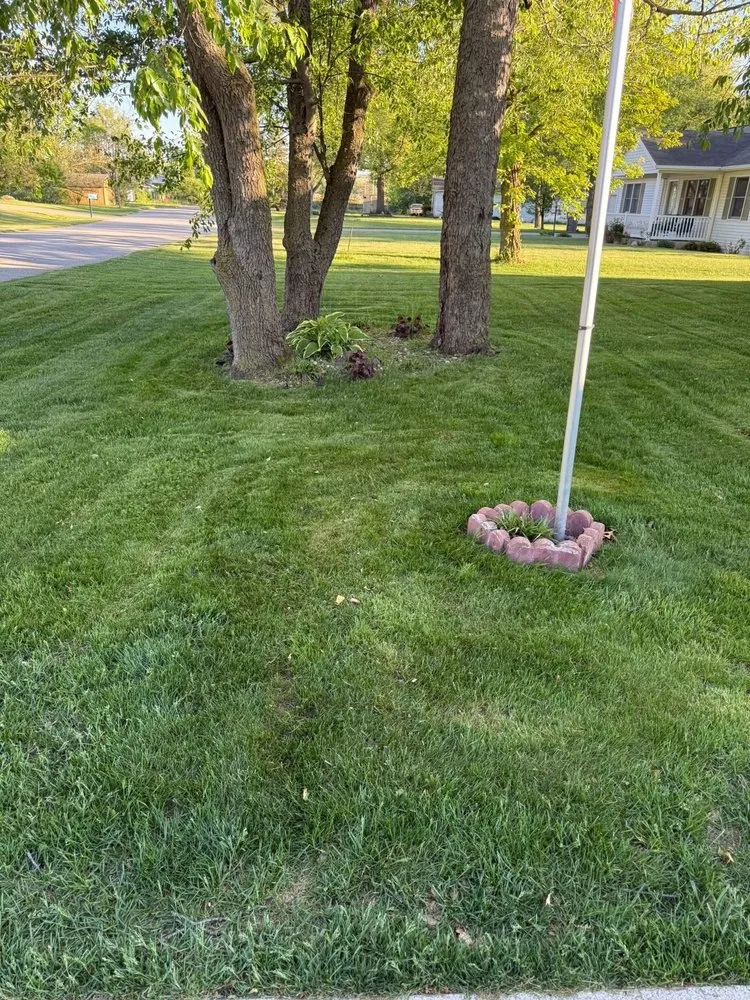 Custom garden landscaping in Elkhart, IN by BP’S Lawn Service