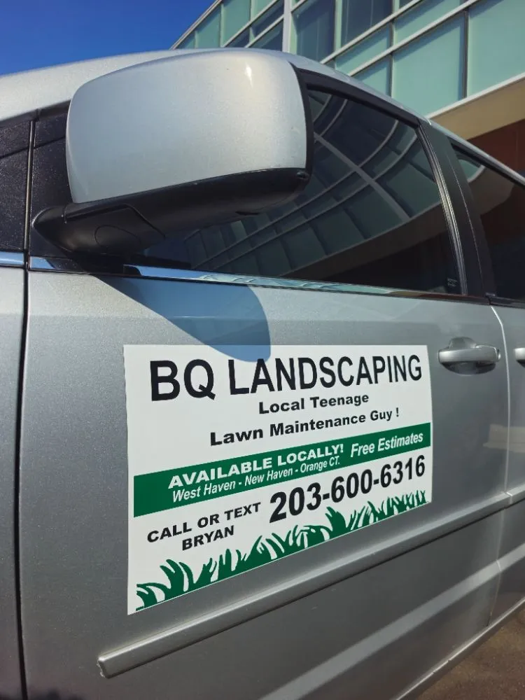 Custom lawn mowing service for residential properties in West Haven, CT by BQ Landscaping