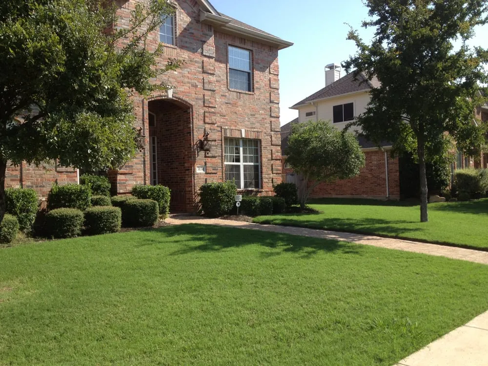 Top-rated landscape installation for residential properties in Lewisville, TX by BR Green Lawn Care
