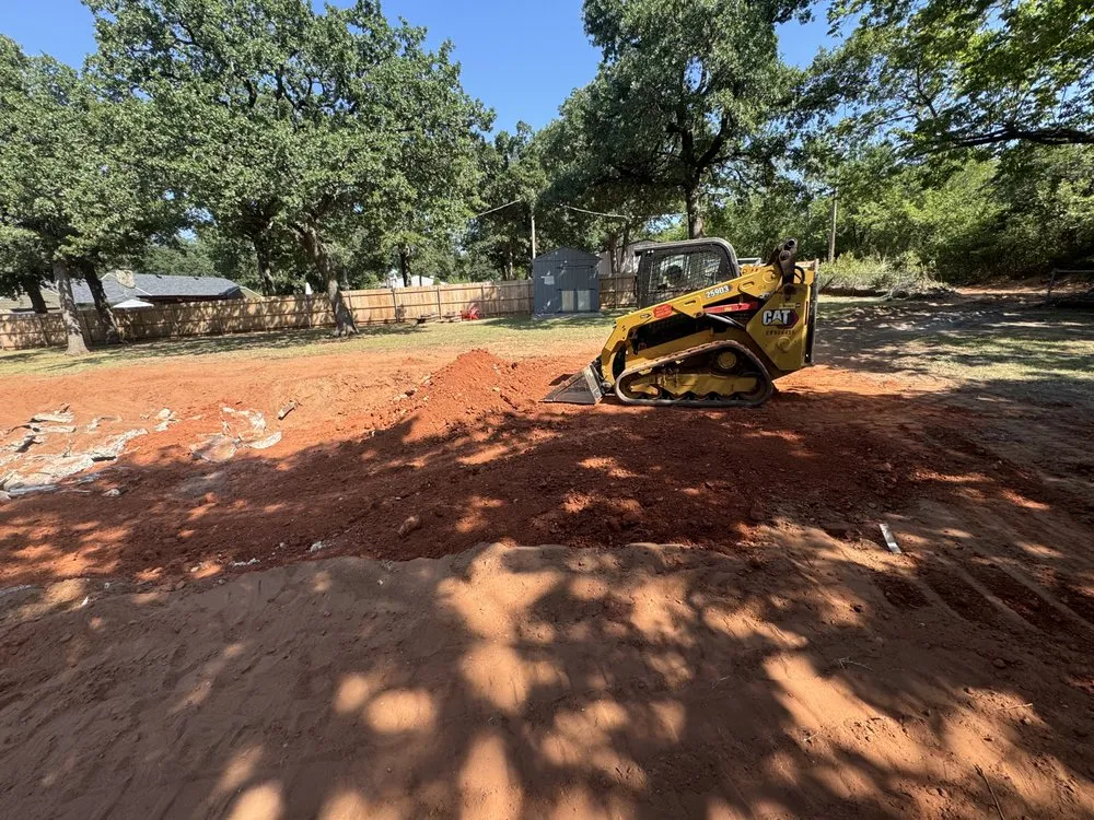 Expert yard cleanup service for outdoor upgrades in Edmond, OK by B&R Landscape