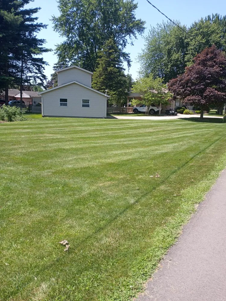Custom yard cleanup service for year-round maintenance in Deerfield, MI by B&R Lawn Care