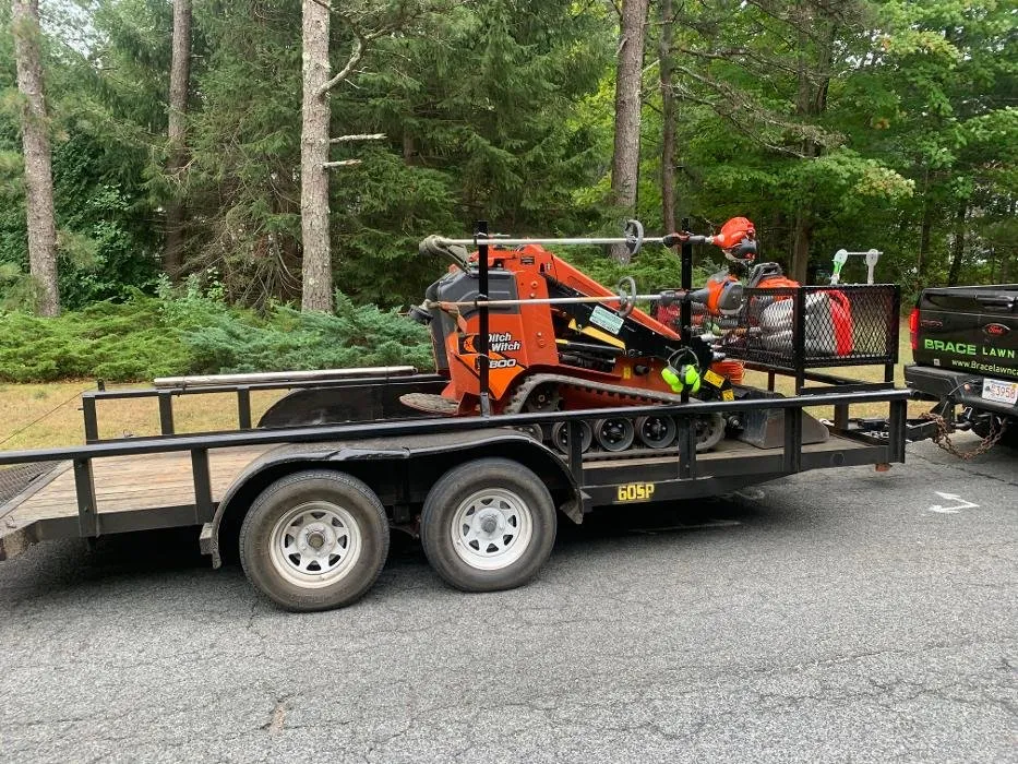 Local landscape installation in Plymouth, MA - Brace Lawn Care