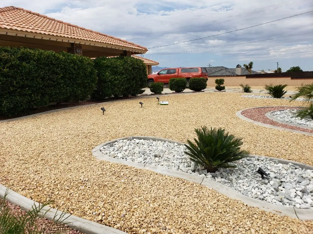 Affordable landscape installation in adelanto, CA by Bracken's Landscaping