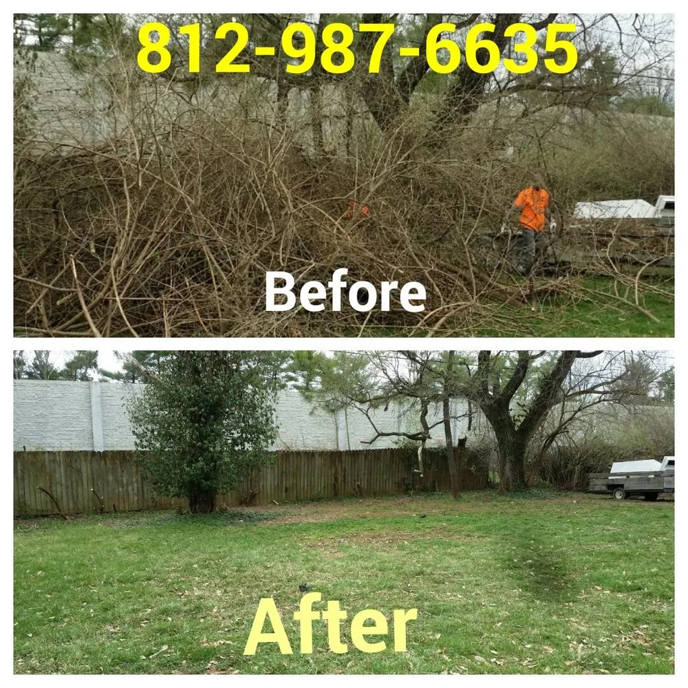 Custom yard maintenance in Sellersburg, IN by Brackens Property Maintenance LLC.