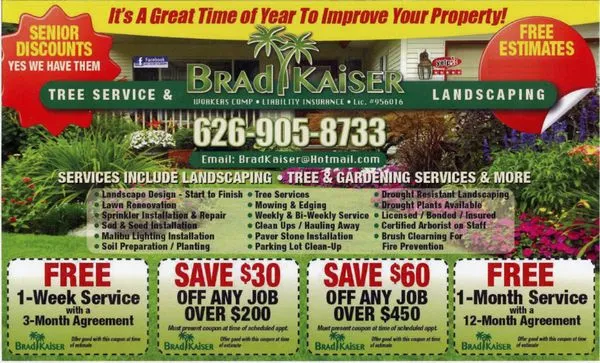 Brad Kaiser Landscaping Logo