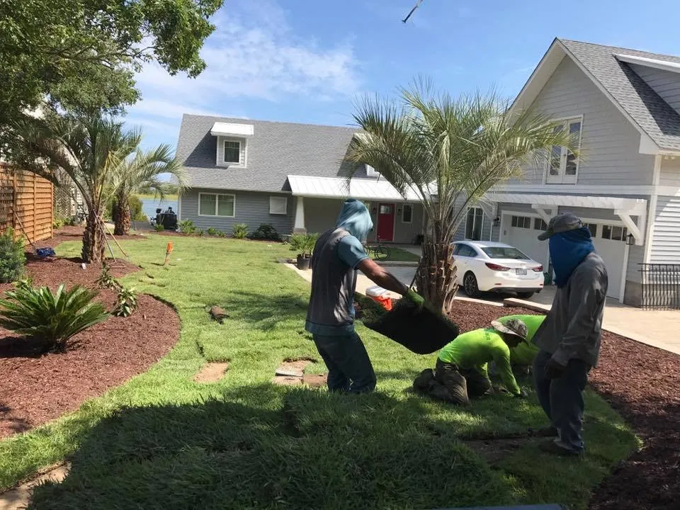 Expert residential landscaping experts serving Hampstead, NC - Brad Wallace Irrigation & Landscape