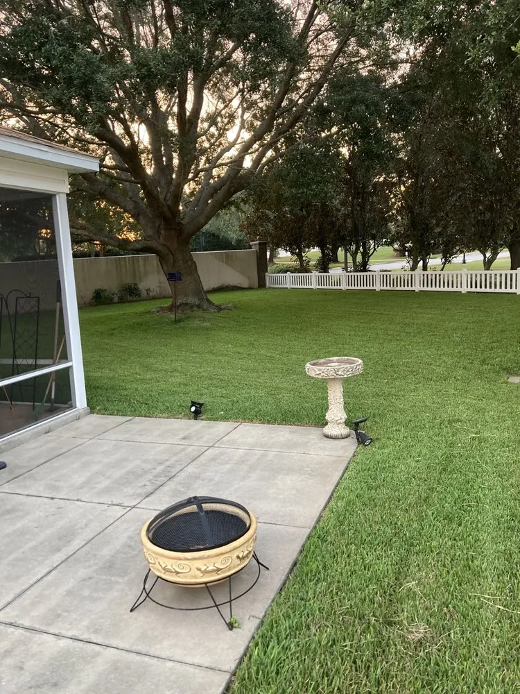 Custom garden landscaping for outdoor upgrades in Leesburg, FL by Bradford & Sons Lawn Maintenance And Tree Services