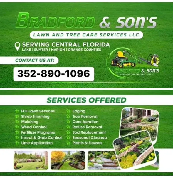 Top-rated landscape installation for outdoor upgrades in Leesburg, FL by Bradford & Sons Lawn Maintenance And Tree Services