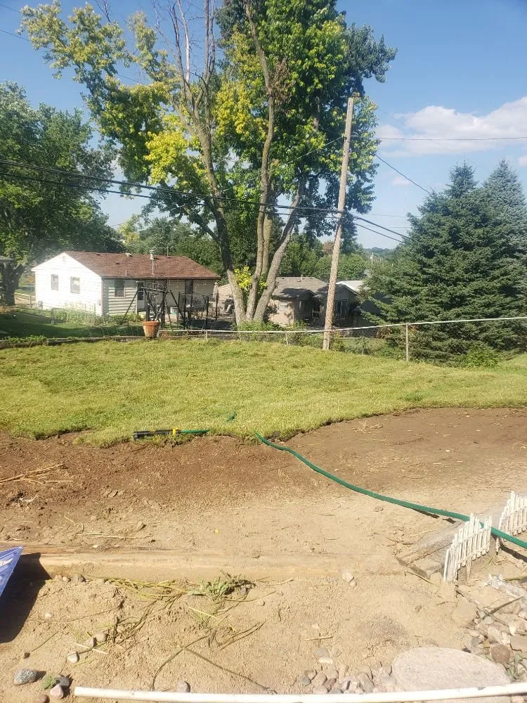 Expert outdoor landscaping experts serving Omaha, NE - Bradley B Rose Omaha Sodding And Grading