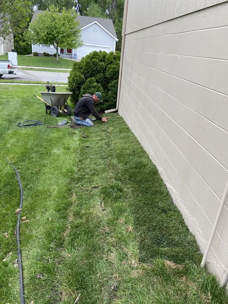 Expert yard cleanup service in Omaha, NE by Bradley B Rose Omaha Sodding And Grading