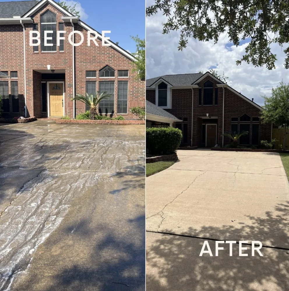 Professional outdoor landscaping for beautiful yards in League City, TX by Bradley Exterior Home Services & Landscaping