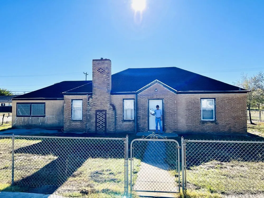 Local landscape installation in Fritch, TX by Bradley Jacob Solutions
