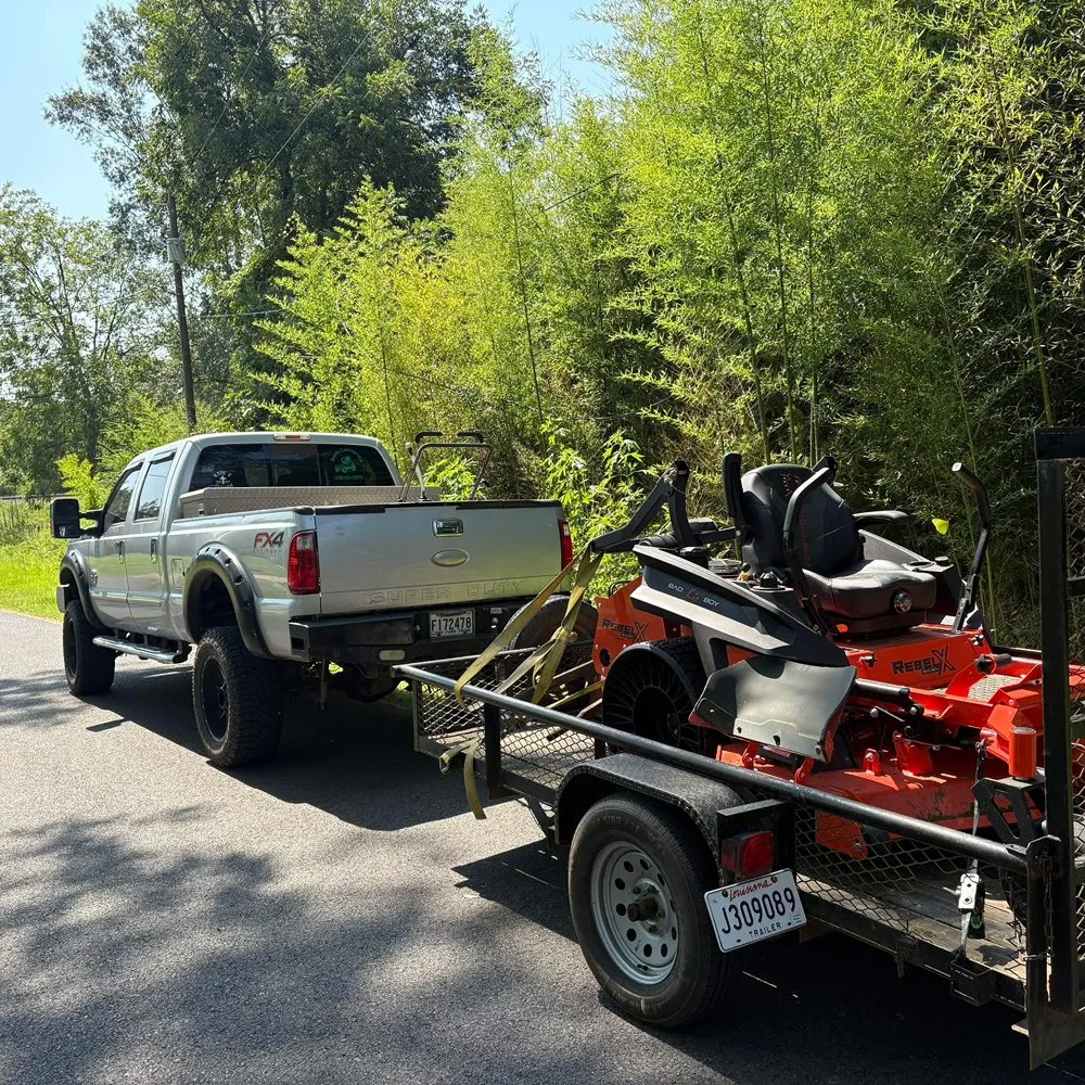 Professional lawn mowing service for year-round maintenance across Pollock, LA - Bradley Lawn Care