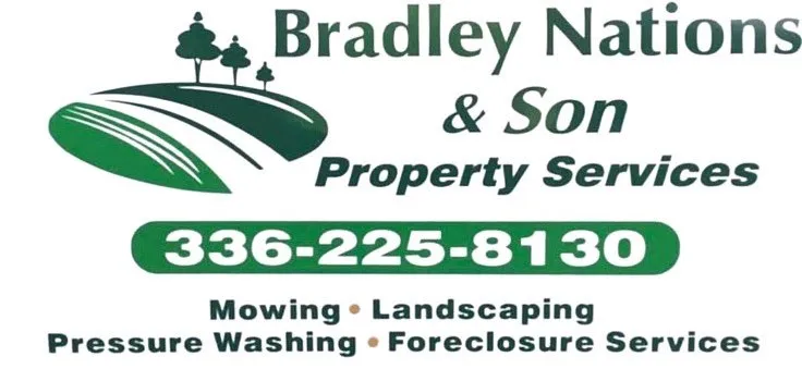 Affordable residential landscaping for homes in Thomasville, NC by Bradley Nations and Son Property Services