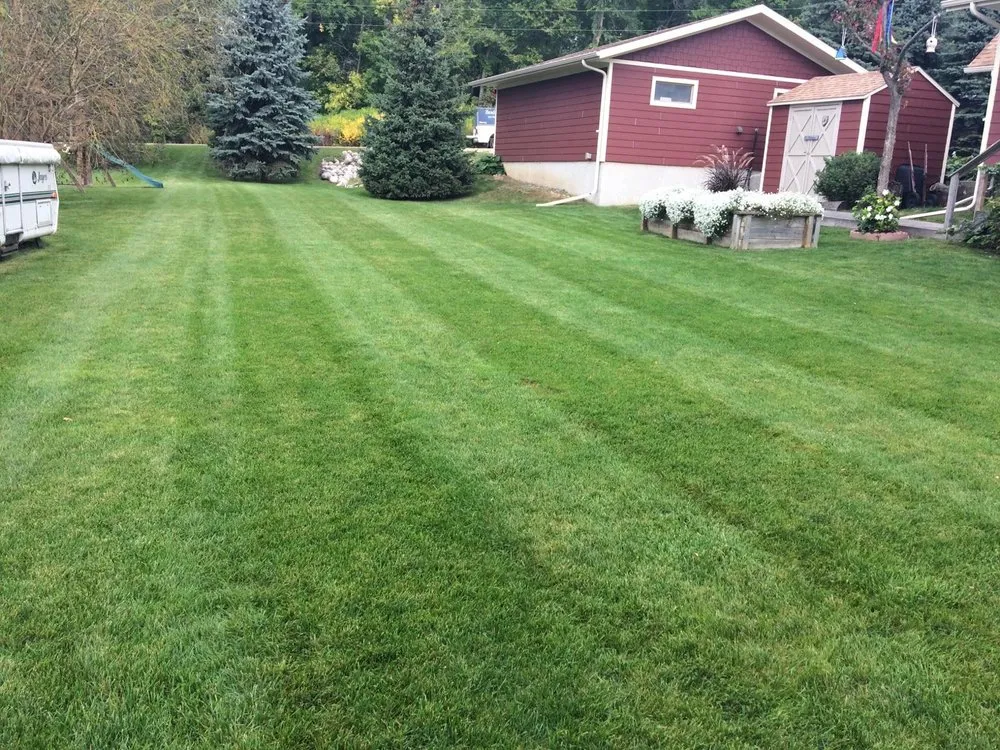 Local landscape installation in Pelican Rapids, MN by Bradrick Home & Lawn Care