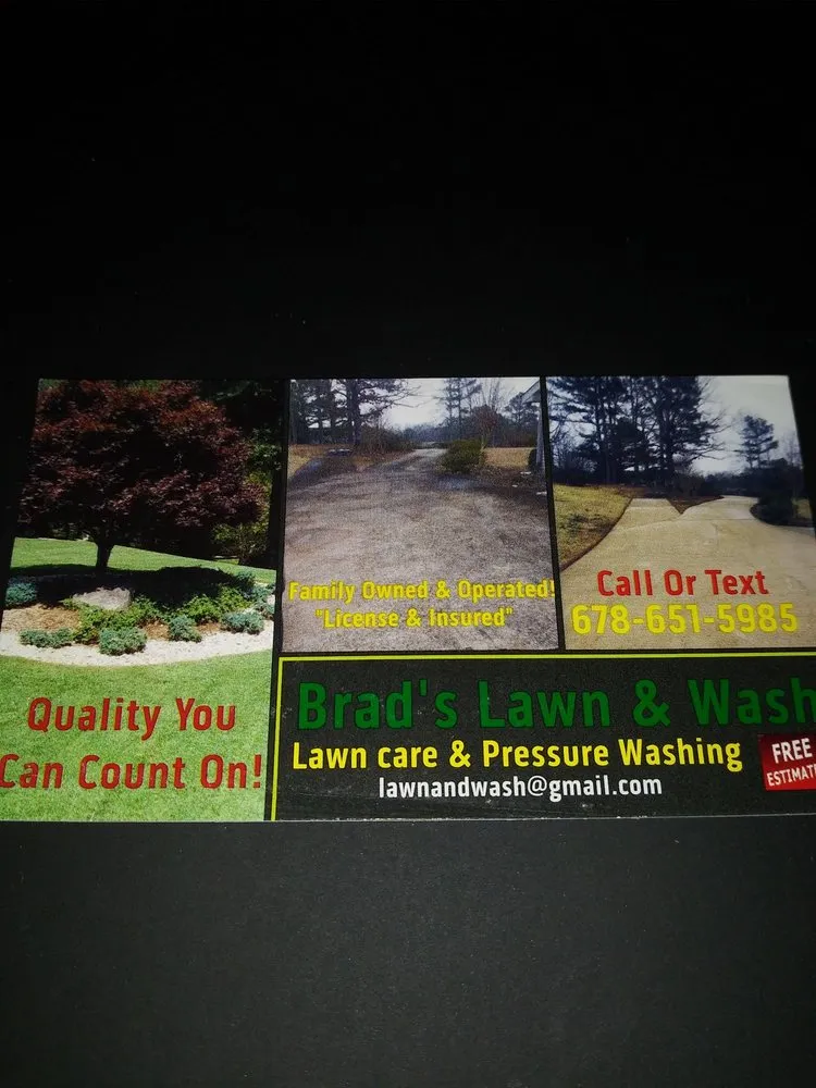 Custom yard maintenance in Braselton, GA by Brad's Lawn & Wash