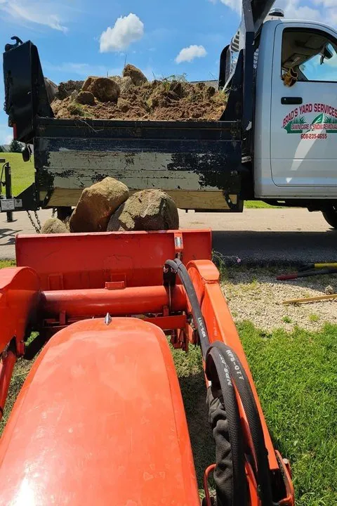 Professional residential landscaping for residential properties in Arlington, WI by Brad’s Yard Services