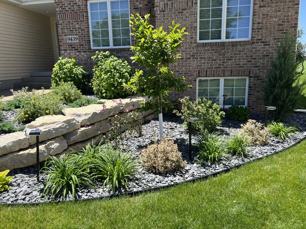 Reliable lawn mowing service with custom design across McFarland, WI - Brady's Landscape And Construction