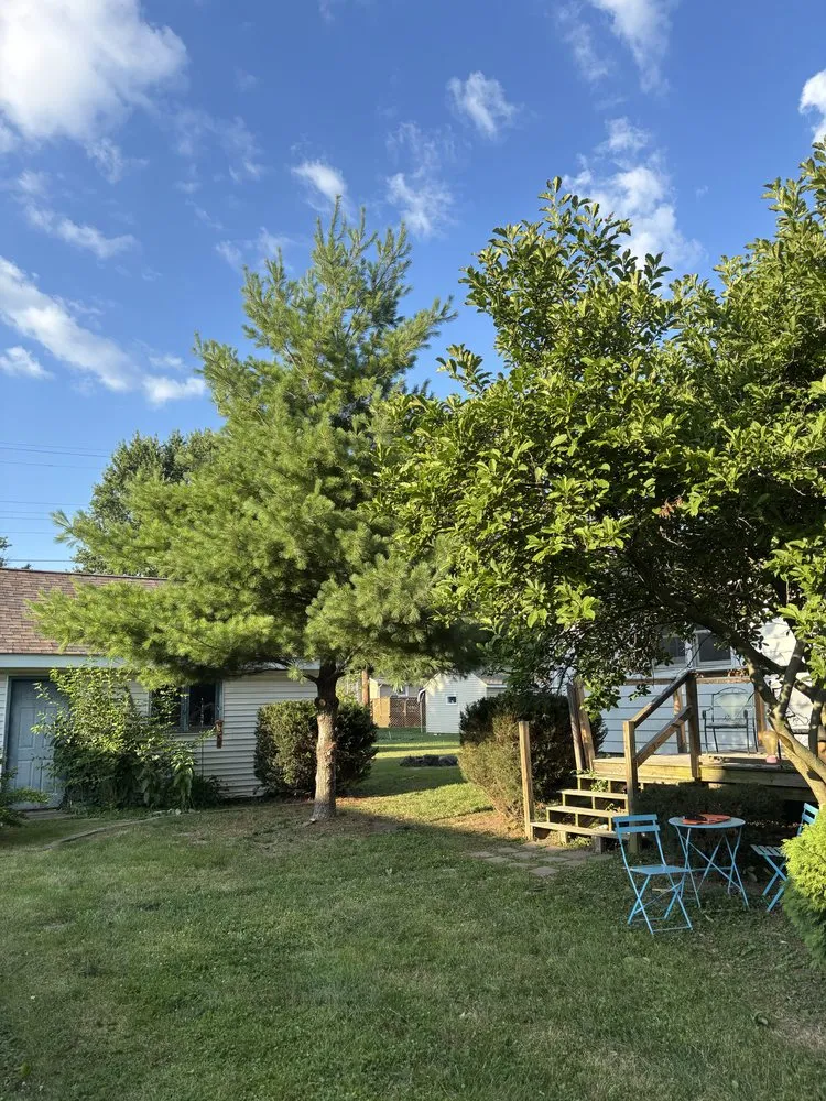 Professional garden landscaping with custom design in Marseilles, IL by Brady’s Lawn Service