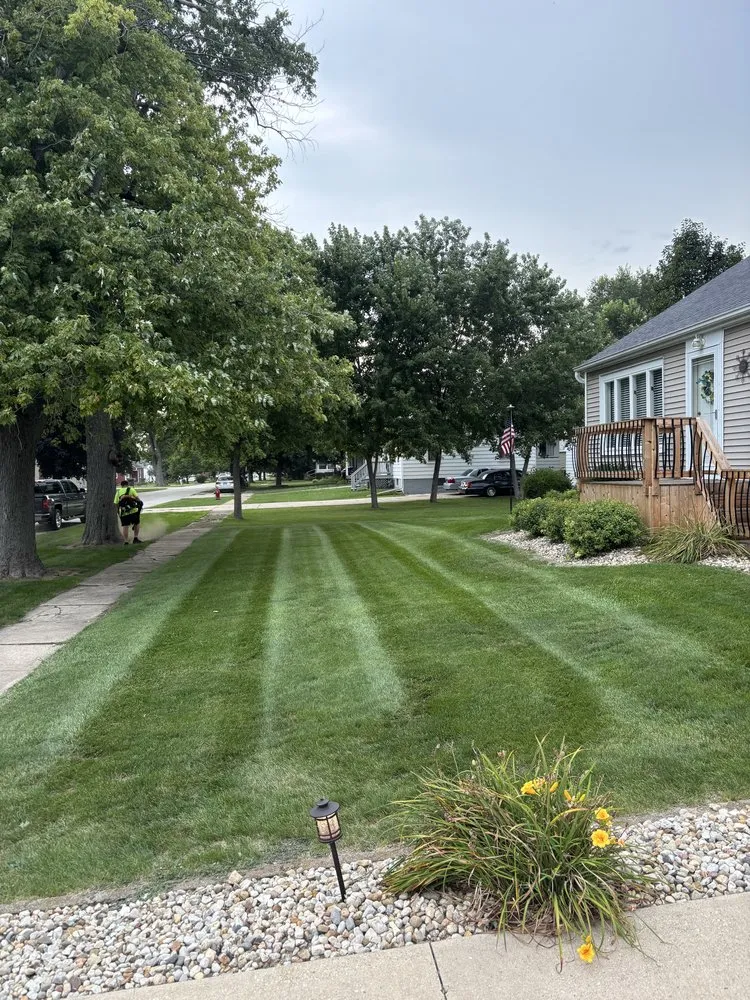 Local landscape installation in Marseilles, IL by Brady’s Lawn Service
