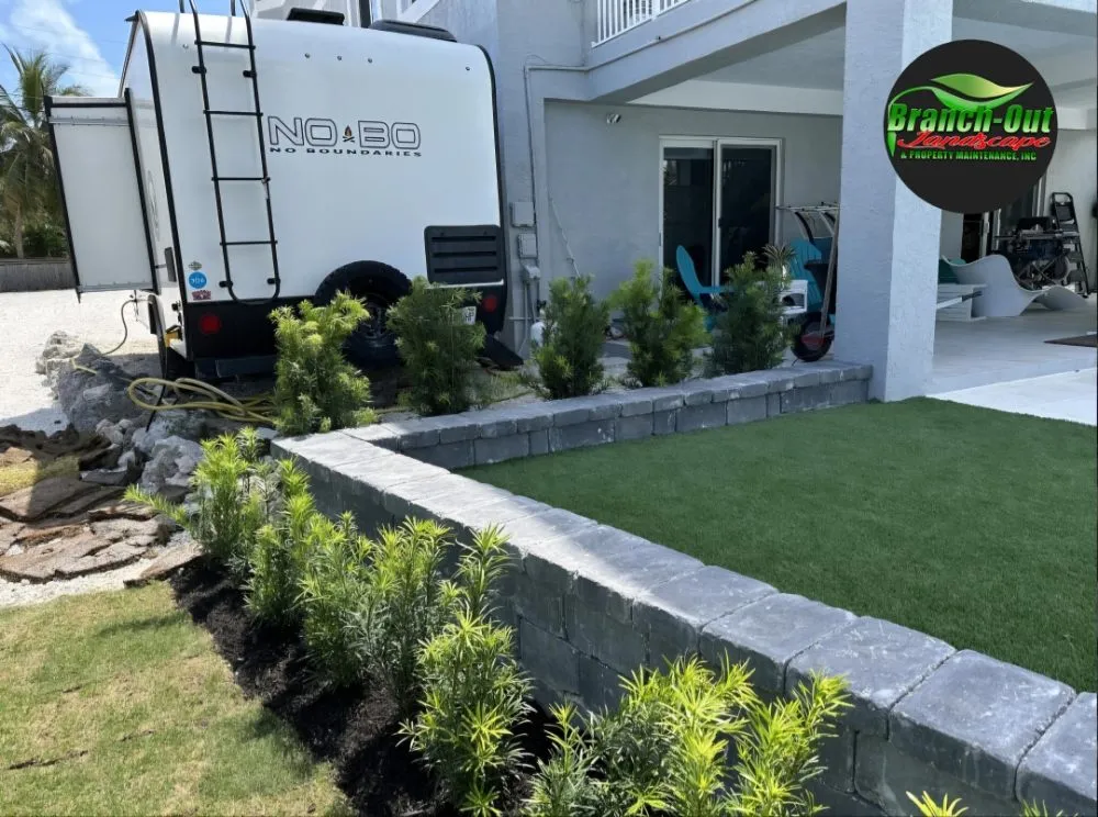 Custom landscaping services in Homestead, FL by Branch Out Landscape & Property Maintenance